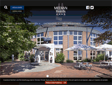 Tablet Screenshot of median-hotel.de
